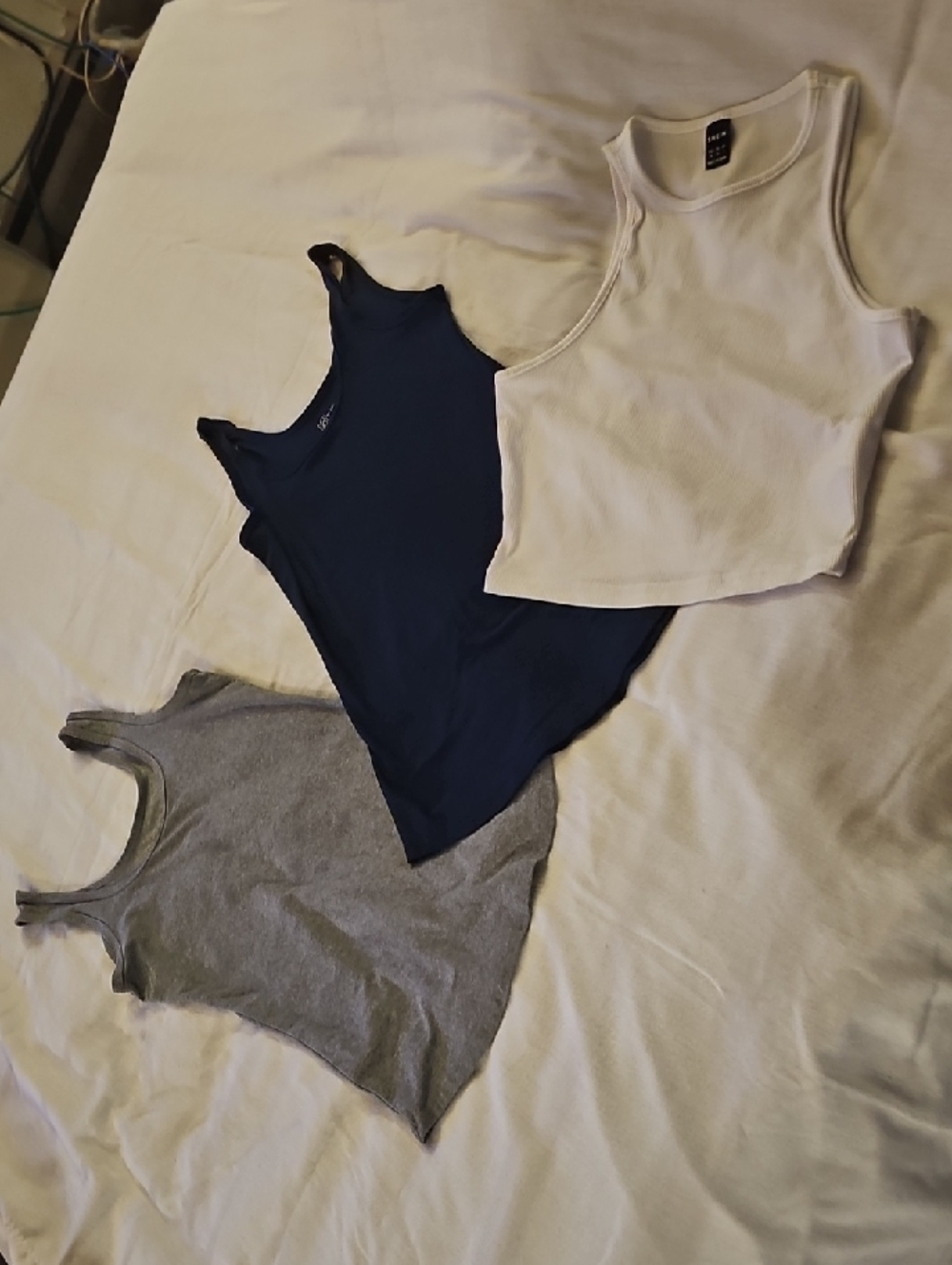 Women's Gray Heather Tank Top - Unbranded